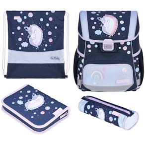 Schulrucksack-Set Herlitz Loop Plus, Unicorn Dream