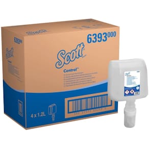 Handdesinfektionsschaum Scott Control, 4 x 1.200 ml, transparent