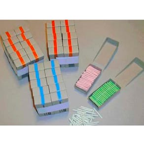 Amrikansk lotteri, NoName, orange pakke a 100 stk