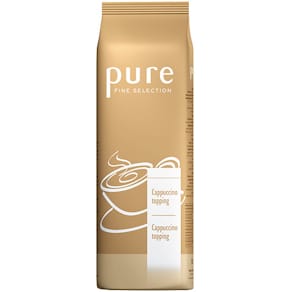 Toppingpulver Pure Fine Selection, Cappuccino, 1000 g