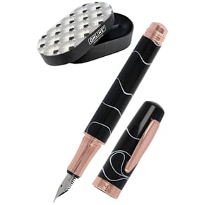 Füller Online Bohemian Art Patrone M Metall, schwarz/rosé