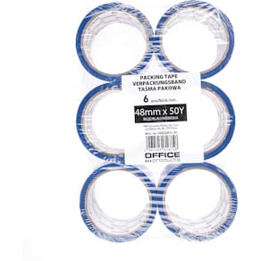Verpakkingstape Office Products, ft 48 mm x 46 m, blauw