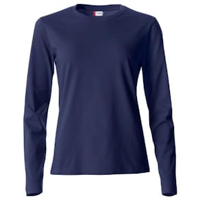 Trøye CLIQUE Basic-T dame XS marineblå
