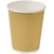 Kaffebæger ripple wall brun 8 oz (24 cl), 500 stk