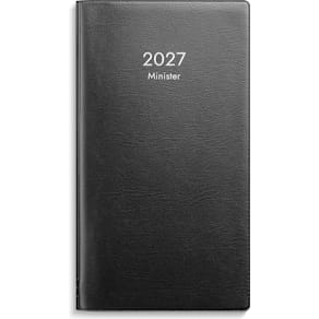 Burde Kalender Minister 2027 svart