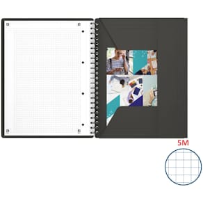 Collegeblock Oxford Meetingbook, A4, 80 Blatt, kariert
