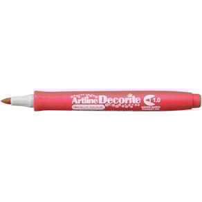 Artline Decorite Bullet 1.0mm metallic red
