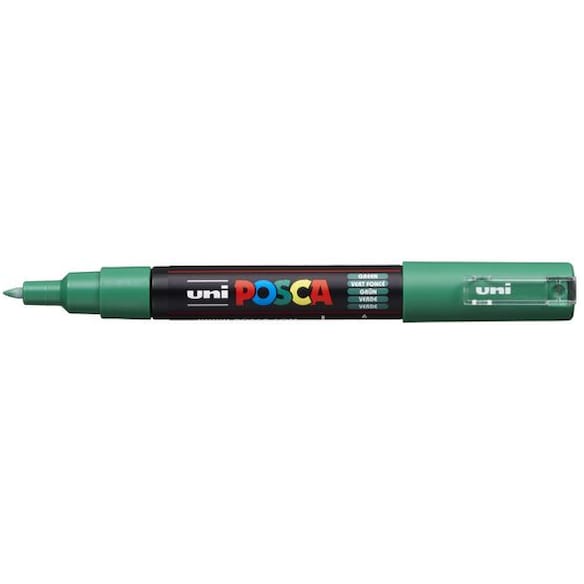 Paintmarker UNI Posca PC-1M grønn