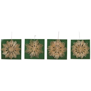 Strohstern Noname, natur, sortiert (einzeln im Beutel)