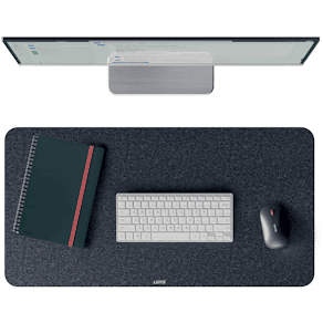 Leitz Skrivunderlägg 36x70cm Filt Grå