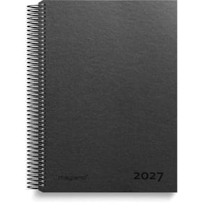 Timekalender Mayland Classic 2027, 190x242 mm, sort, FSC
