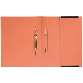 Hängehefter Q-CONNECT, Linksheftung, orange