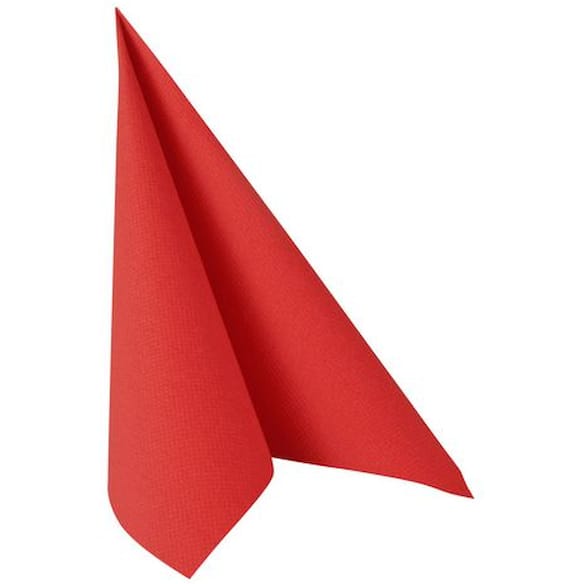 Serviett PAPSTAR Royal 40cm rød (50) 5frp
