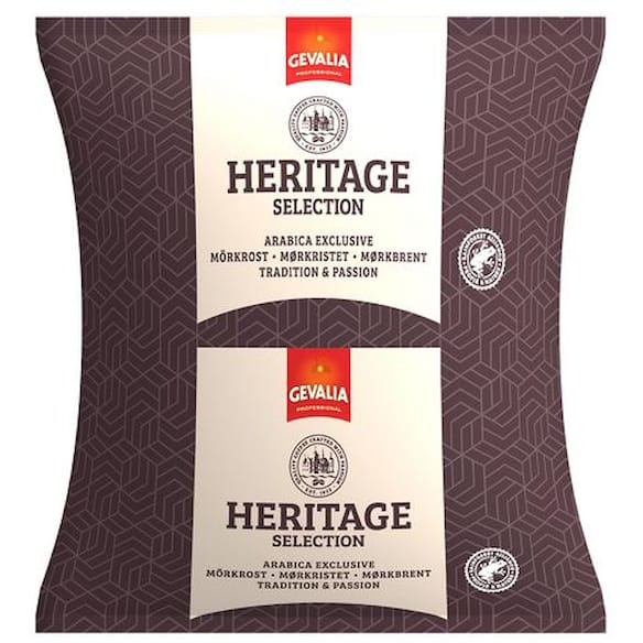 Kaffe Automatmalet GEVALIA Professional Ebony, 48x90g