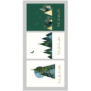 Anhänger Noname Weihnachten, 3 Stück, sortiert