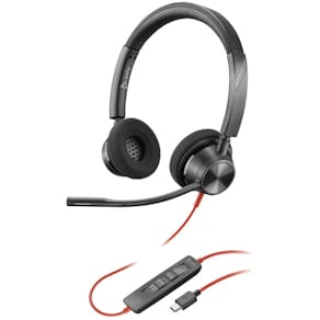 Headset Poly Blackwire 3320, schwarz
