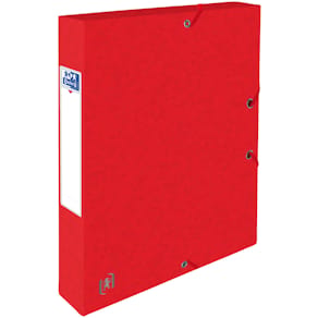 Heftbox Oxford Top File+, A4/40 mm, rot