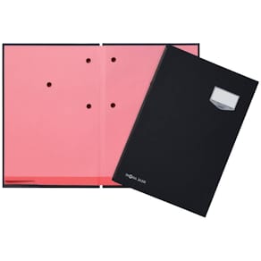 Unterschriftsmappe PAGNA de Luxe, 20-teilig, schwarz