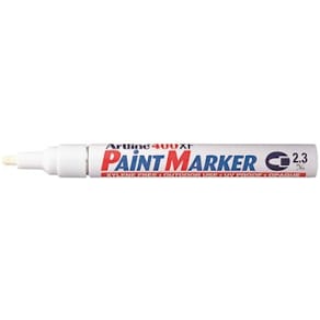 Märkpenna ARTLINE 400XF Paint rund vit