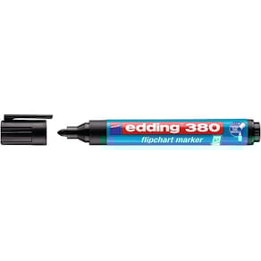 Blädderblockspenna Edding 380 Svart, konisk, 10st