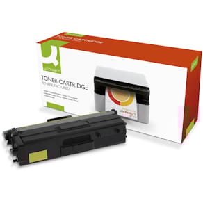 Toner Q-CONNECT TN-423Y, geel, 4000 pagina's, voor Brother
