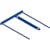 Archiefbinder Bankers Box D-Clip, blauw, doos van 100 stuks
