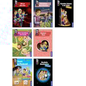 Kinderbuch KOSMOS Die drei !!!, sortiert (7 Titel)