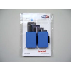 Stempelpude Trodat 6/56 blå, til 5204/5206, 2 stk