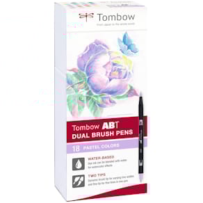 Tombow Marker ABT Dual Brush 18P-5 Pastel (18)