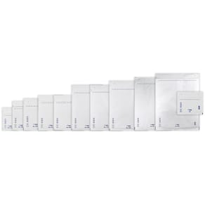 Boblekuvert F/16 hvid, 240x350 mm, peel & seal, 100 stk