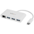 StarTech.com USB-C-hubb med 3 portar och Gigabit Ethernet