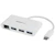 Startech USB-C-hubb med 3 portar och Gigabit Ethernet - USB-C