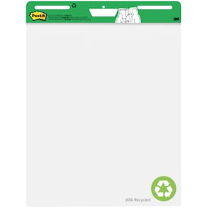 Flipchartblock Post-it Super Sticky Meeting Chart, 30% Recycling,