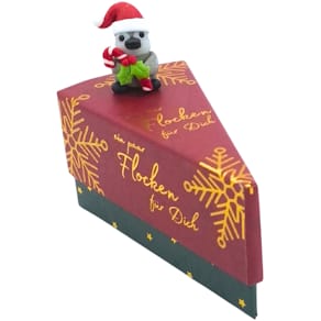 Geschenkschachtel Weihnachten, rot