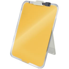 Memoboard Leitz Cosy, A4, Glas, gelb