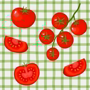 Motivserviette ATELIER, 33 x 33 cm, Kulinarik