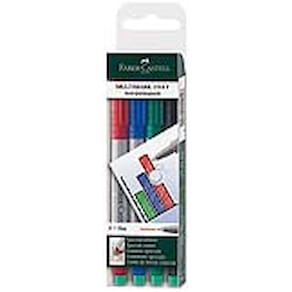 Overheadstift Faber-Castell Multimark, 4er-Etui