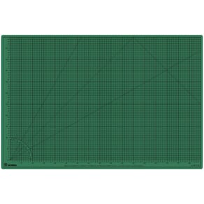 Schneidematte ECOBRA, 90 x 60 cm, schwarz/grün