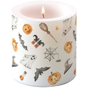 Kerze Ambiente Happy Halloween, 9 cm