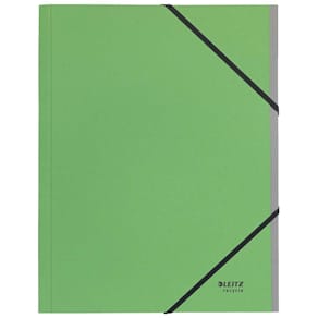 Sorteringsmappe Leitz Recycle A4 grøn karton, 6 stk