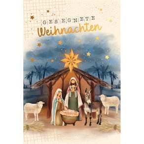 Weihnachtskarte SKORPION Heilig, unverpackt