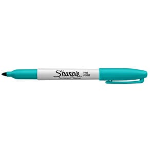 Merkepenn SHARPIE F 0,9mm lys blå