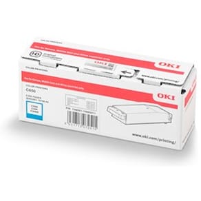 Toner OKI C650 Cyan