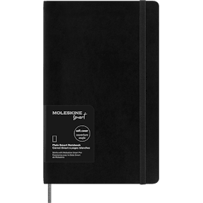 Moleskine Smart Anteckningsbok Soft Olinjerad Large Svart