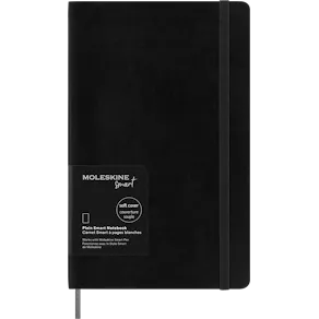 Moleskine Smart Anteckningsbok Soft Olinjerad Large Svart