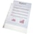 Plastficka ESSELTE A4 Premium Glasklar 0.08mm, 100st