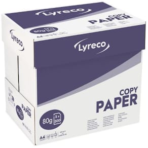 Kopieringspapper LYRECO Copy A4 80g oh 500/fp