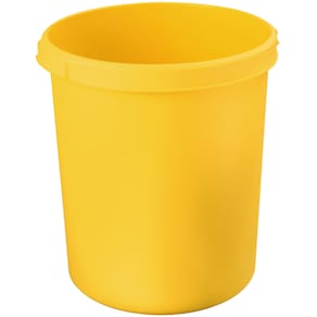 Papierkorb HAN KLASSIK, 30 l, Kunststoff, gelb