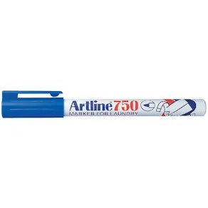 Textilpenna Artline 750 blå