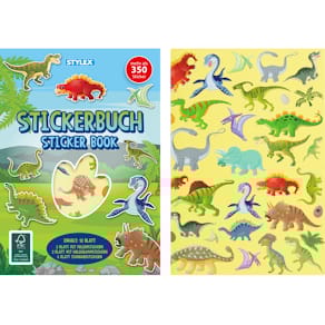 Stickerbuch STYLEX A5, 350 Sticker, sortiert